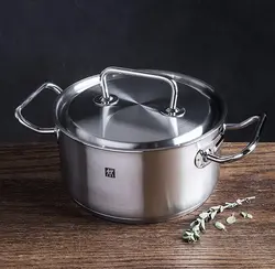 سرویس قابلمه ۹ پارچه استیل زولینگ مدل تویین کلاسیک ZWILLING TWIN CLSSIC