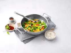 کفگیر وک 37cm استیل زولینگ مدل پرو ZWILLING Pro Wok Turner, Stainless Steel, 37cm