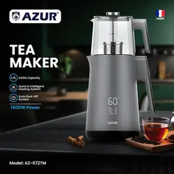 چای ساز روهمی آزور مدل AZ-672TM