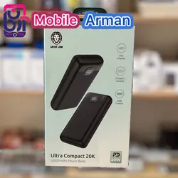 پاوربانک گرین لاین Ultra Compact 20k 20000MAh هزینه ارسال رایگان