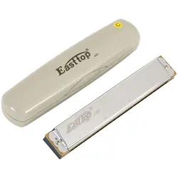 سازدهنی ترومولو ایستاپ مدل EASTTOP harmonica 2401 - فروشگاه اینترنتی ساز باما