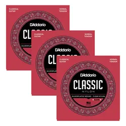 سیم گیتار D'Addario EJ27N Student Nylon Normal Tension - فروشگاه اینترنتی ساز باما