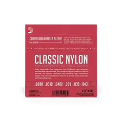 سیم گیتار D'Addario EJ27N Student Nylon Normal Tension - فروشگاه اینترنتی ساز باما