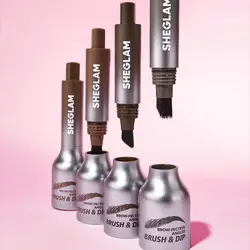 ‎فیبروز ابرو شیگلم Brow-fection Angeled brush & Dip کد کالا ۱۳۰۰۱