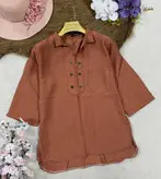 شومیز مانتویی لنین شانتون پونه