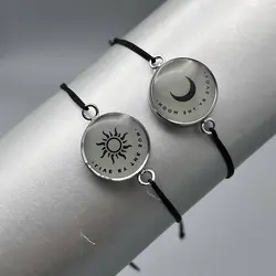 دستبند ست شب تاب ماه و خورشید