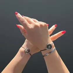 دستبند ست مهر و ماه شب تاب