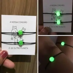 ست دستبند شب تاب کیوت و مینیمال