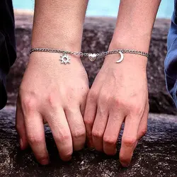 دستبند ست مگنتی ماه و ستاره