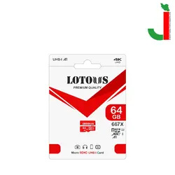 کارت حافظه میکرو لوتوس مدل 667X ظرفیت 64 گیگابایت