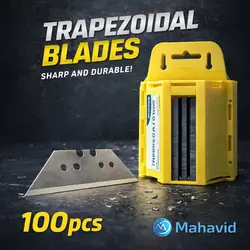 تیغ کاتر ذوزنقه‌ای مهاوید مدل TZS-100