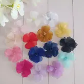 گل حریر دوختی با کریستال