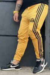 شلوار اسلش سه خط آدیداس پرتقالی