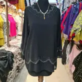 شومیز لیزری نگین کاری