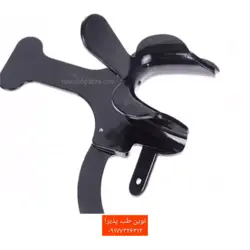 دهان بازکن دو طرفه با دسته نگهدارنده کد122B - فروشگاه اینترنتی مواد و تجهیزات دندانپزشکی نوین طب پذیرا