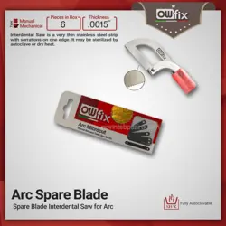 تیغ یدکی کمان اوفیکس OWFIX - فروشگاه اینترنتی مواد و تجهیزات دندانپزشکی نوین طب پذیرا