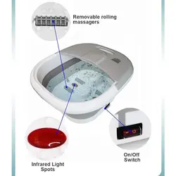 قیمت و خرید تشت پدیکور پا  FOLDING FOOT TUB SQ-806