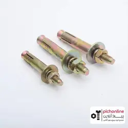 رول بولت غلافی معمولی 120×M12