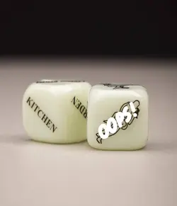 تاس پوزیشن دو عددی شب‌نما وارداتی ویژه بزرگسال