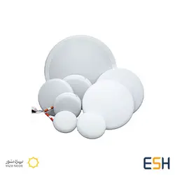 خرید و قیمت پنل تمام نور روکار گرد 18 وات سری ونوس یزدنور | الکتروشید