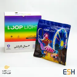 خرید و قیمت ریسه 5050 هفت رنگ تراکم 60 RGB لوپ لایت | الکتروشید
