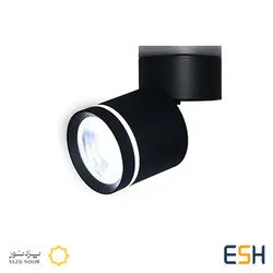 خرید و قیمت چراغ استوانه ای روکار COB چرخشی 20 وات سری ونوس یزدنور | الکتروشید