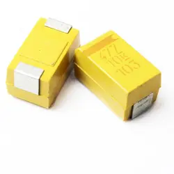 خازن تانتال 470UF 10V(E)SMD 10% - فروشگاه قطعات و لوازم الکترونیکی نگاه ایمن