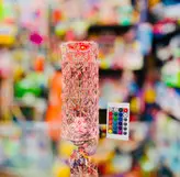 چراغ خواب رومیزی کریستال شارژی D5565