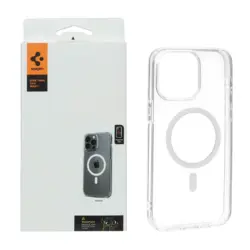قاب Spigen اورجینال ژله ای شفاف MagSafe مدل Apple iPhone 15 Pro Max