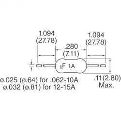 فیوز مقاومتی  2.5A