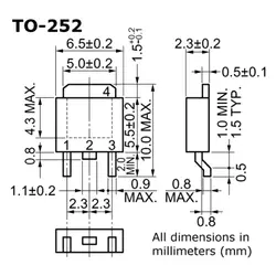 رگولاتور(LF33CDT/SMD(TO252-DPAK
