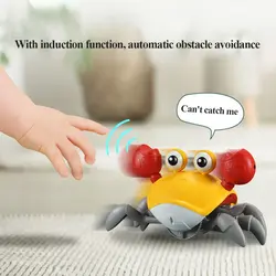 اسباب بازی خرچنگ سنسور دار walking crab