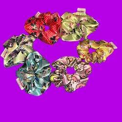 کش مو ساتن طرح کارتونی بزرگ 31151 - هانیکده