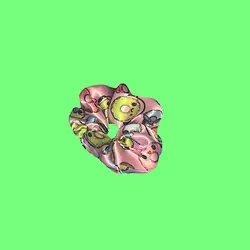 کش مو ساتن طرح کارتونی بزرگ 31151 - هانیکده