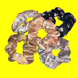 کش مو ساتن طرح خرس بزرگ 31152 - هانیکده