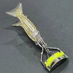 فرمژه پری دریایی طرح شفاف شانه دار کد3008 - هانیکده