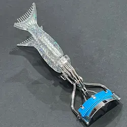 فرمژه پری دریایی طرح شفاف شانه دار کد3008 - هانیکده