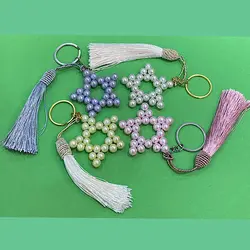 جاکلیدی آویز ستاره مرواریدی 30005 - هانیکده