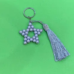 جاکلیدی آویز ستاره مرواریدی 30005 - هانیکده