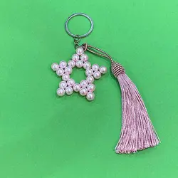 جاکلیدی آویز ستاره مرواریدی 30005 - هانیکده