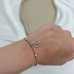 دست بند استیل خلخال ماری با پلاک &raquo; فروشگاه خط گالری