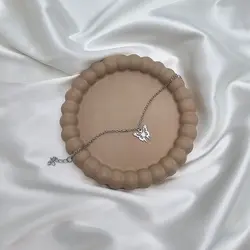 دست بند تک لاین استیل پروانه لونا &raquo; فروشگاه خط گالری