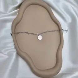 دستبند استیل الیزابت زنجیر بیضی &raquo; فروشگاه خط گالری