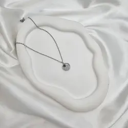 گردنبند جواهری دم وال صد زبانه &raquo; فروشگاه خط گالری