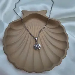 گردنبند جواهری صدف و مروارید &raquo; فروشگاه خط گالری