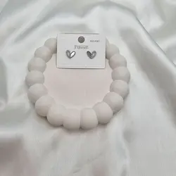 گوشواره ی قلب مینیمال صدفی &raquo; فروشگاه خط گالری