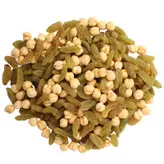نخودچی خام و کشمش فله مقدار 100 گرم