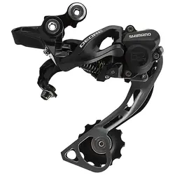 شانژمان دوچرخه Shimano Deore RD-M615 دارای قفل کن فناوری شادو پلاس کوهستان شیمانو مدل دیور قفل شو ام 615 ۱۰ سرعته