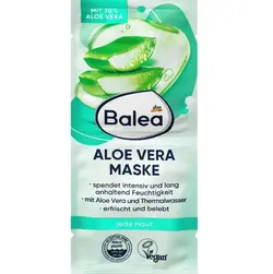 ماسک صورت آلوئه ورا ۱۶ میلی لیتر.Balea Gesichtsmaske Aloe Vera (2x8 ml), 16 ml