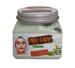 اسکراب شنی آلوورا برند مکس لیدی حجم 300 گرم MAX LADY - کاخ زیبایی